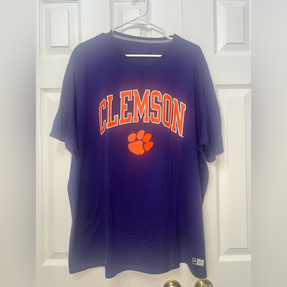 Mens Clemson t-shirt xxl/tall EUC